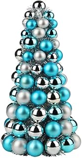 Oairse Christmas Baubles, Christmas Table Decorations Ball Tree, Christmas Tree Baubles, Shatterproof Christmas Balls Ornaments Gifts for Xmas Wedding Party Festival Table Decor