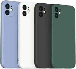 Capa Case Compatível Iphone 11 Silicone Aveludada Ultra Fina e Resistente (AZUL CELESTE)