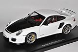 porsche gt2 rs miniature 1/18 Aus Metall mit Plastikteilen AUTOart Porsche 911 997 GT2 RS Weiss mit Carbon Coupe 2004-2012 77963 1/18 Modell Auto