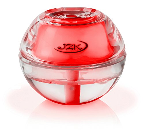 Humidifier by JZK, Air Cool Mist Humidifiers are Perfect to Purify Any Personal Bedroom, Car, Desk or Babies Room, Comes with Filter and Easy to use on Any Desk or for Travel! (Small, Red)