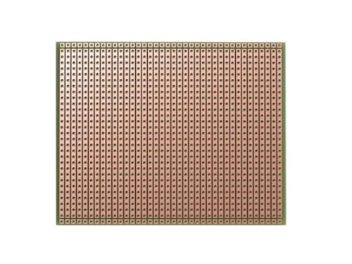 Velleman Eurocard, 100 X 80 Mm, 1 Contatto Per Isola, Unilaterale, Eurodin Din41612 E Din41617, Resina Epossidica Fr-4, Verde