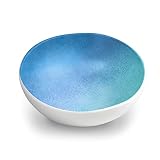 アボードホームウェアズデザイン(Abode Homewares Design) [ エシカルで 割れない 食器 BPAフリー ] OCEANIC OMBRE (オセアニックオンブル) ボウル 皿 サービングボウル シリアルボウル 直径約18cm お子さまも安心 カフェ 食器 軽量 軽い 食洗機対応 誕生日 プレゼント 女性 メラミン食器 青色 ブルー DN22913374