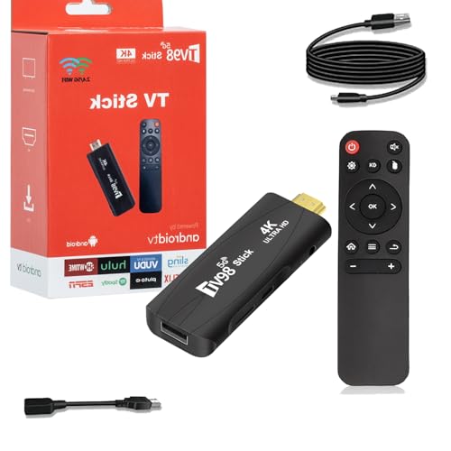 Android 12.0 TV Box, 2025 Smart TV Stick, 4K HDR Streaming Player