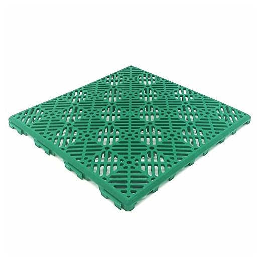 Loseta Color Verde: 30X30X1,5 Cm. Autoventilada Y Antihumedad Para Piscinas, Baños, Remolques, Maleteros De Vehículos. Fabricadas En España