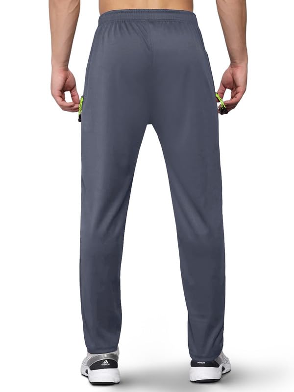 Image of Pinkmint Men's Combo Casual Trousers l Stylish Side Pocket with Zip l Lightweight & Comfortable Troser Pant for Summer (Pack of 2)
