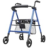 [Asiento y almacenamiento]: el asiento acolchado grueso es cómodo, duradero y fácil de limpiar. La bolsa espaciosa es ideal para almacenar y transportar artículos personales, y mantenerlos seguros y fuera de la vista.