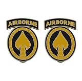 Honor: 2PCS Airborne USSOCOM Insignia Cruz Militar Medalla de Honor Broche Insignia, Pin.