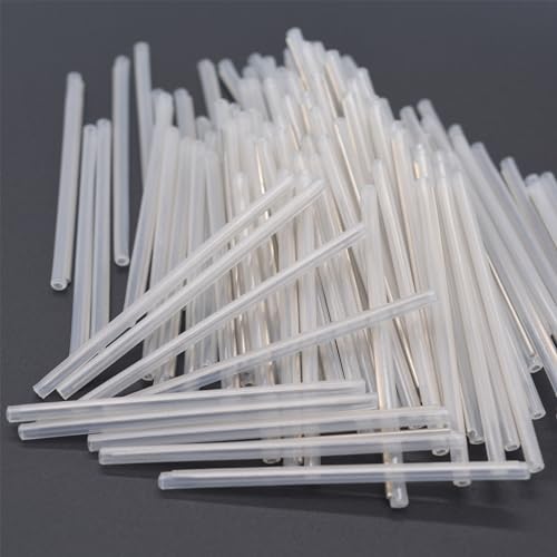 Manguitos de empalme de alta resistencia de 2,5x60 mm transparentes, pack de 400 2