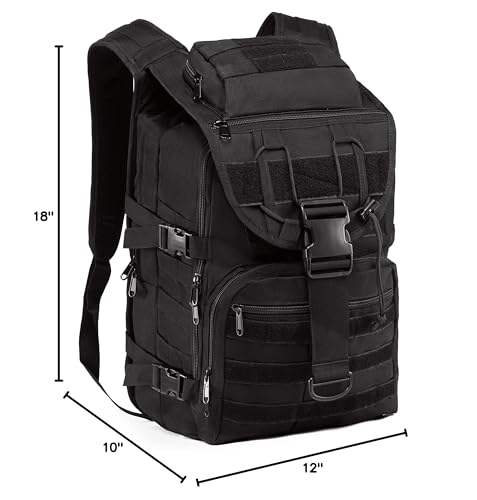 Supersun 35L Tactical Backpack Military Molle Backpack Traval Laptop Bug Out Bag Army 3 Day Assault Pack Hiking