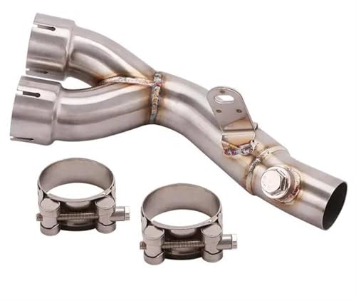 Tuyau d'échappement moto en acier inoxydable durable pour Yamaha R6 2006-2020