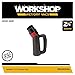 WORKSHOP Wet/Dry Vacs Shop Vacuum Accessories WS25005A Hose Grip Attachment for Wet Dry Vacuum Cleaners, Fits 2-1/2-inch Extension Wands and Hoses, with Bleeder Valve for Suction Control