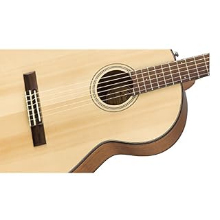 Fender Cn-60s Concert en nylon Cordes Guitare acoustique (Naturel) - Les Beatles, Paul McCartney, John Lennon, RIngo Starr, George Harrison Fender Cn-60s Concert en nylon Cordes Guitare acoustique (Naturel) – Image 5