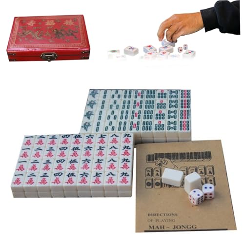 Mahjong de voyage compact pour animer vos vacances et soirées en famille - 5