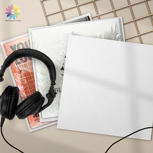 Almohadillas de vinilo LP y cartón corrugado de 12 pulgadas en pack de 50 5