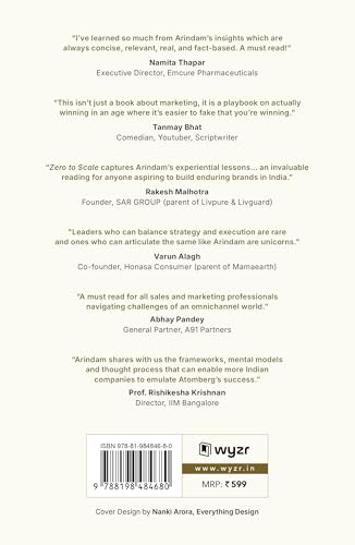 Image of Zero To Scale: A Playbook To Build Consumer Brands In India