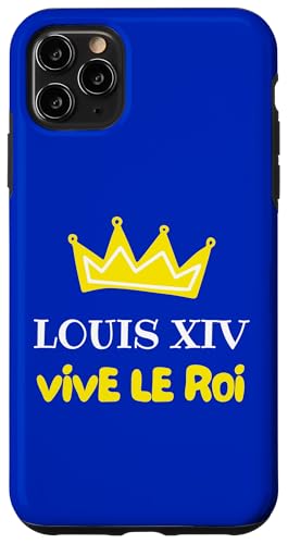 Louis XIV Vive le Roi de France Couronne Histoire Versailles �X�}�z�P�[�X iPhone 11 Pro Max �p