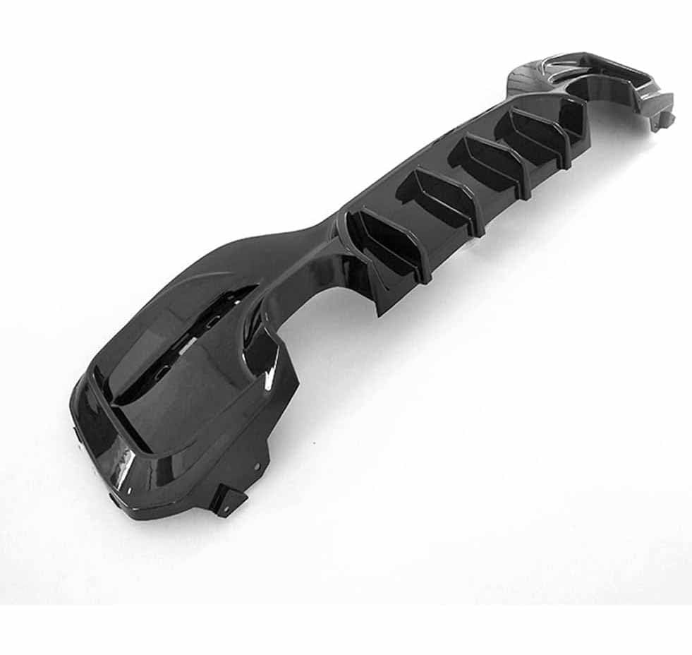 Auto Diffusore Paraurti Posteriore per B-MW 1 Series F20 2015-2020, ABS Paraurti Posteriore Diffusore Labbro Inferiore Spoiler Splitter Copertura Kit Corpo