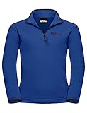 aus recycelten Materialien Jack Wolfskin Unisex Kinder Taunus Halfzip K Pullover, Nordic Sky, 164