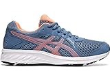 ASICS Women's Jolt 2 Running Shoes, 9, Grey Floss/Sun Coral