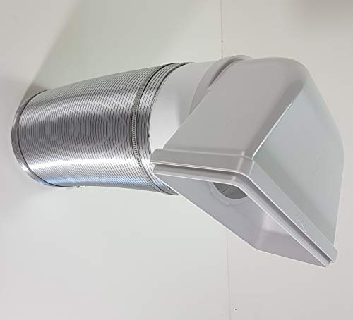 Canale piatto 220 x 90 cappa Ø 150 deviazione con