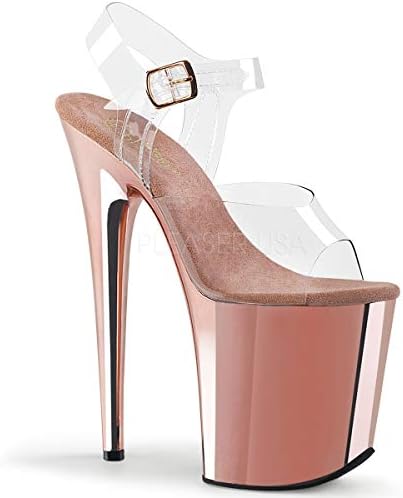 Pleaser Women's Flamingo-808 Ankle-Strap Sandal