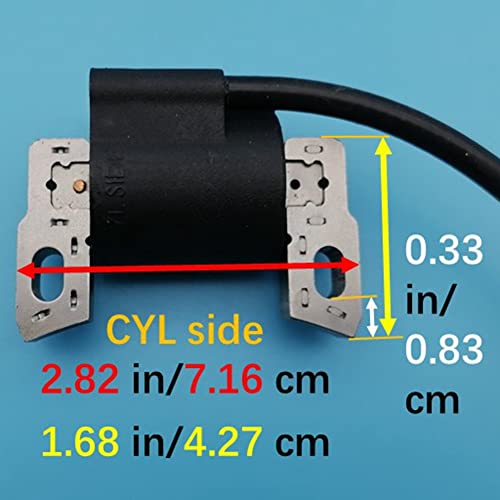 Tuzliufi Ignition Coil Magneto Armature Compatible With B-S 595554 793449 796499 799645 Engine 11P902 11P905 11P907 111P02 111P05 111P07 112P02 112P05 114P02 114P05 114P07 121Q02 121Q07 121Q12 Z74 #TOP4