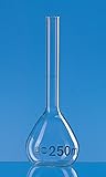 0.4ml Límites de Error Matraz aforado BLAUBRAND clase A, identif. DE-M, 1000 ml, Boro 3.3, con reborde