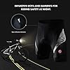 Souke Sports Men's Cycling Shorts 4D Padded Road Bike Shorts Breathable Quick Dry Bicycle Shorts,All Black L - Image 5