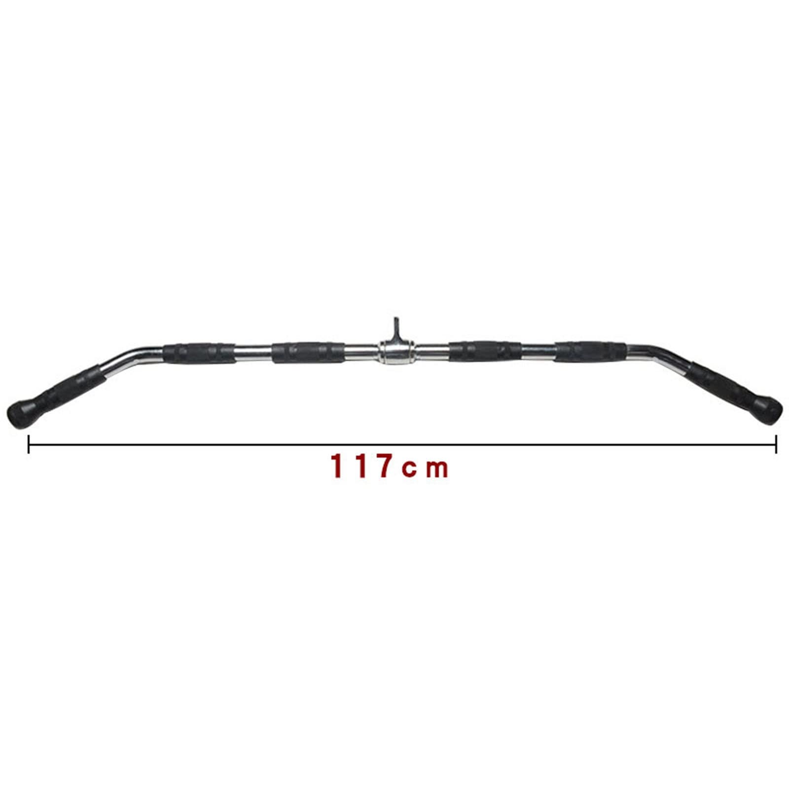 Amazon.co.jp: LATプルダウンバー ストレートバー 二頭筋 三頭筋