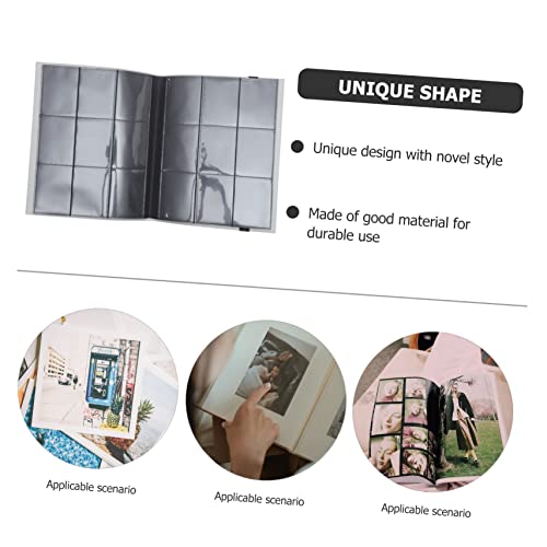 Generic 3 Pecas livro de cartas álbum de fotos livro de coleção de cartas de jogo titular do cartão