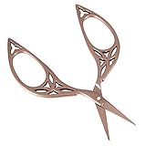 DESIGN UNIQUE: Le design est très unique. Design classique européen, mettre en valeur le goût culturel. Ce ciseau hérite de la belle tradition d'élégance et de simplicité de l'aristocratie européenne. Vous pouvez sentir l'exquis, délicat et élégant.