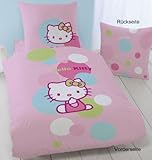 100% Baumwolle Hello Kitty Bettwäsche Balloon 135 x 200 cm