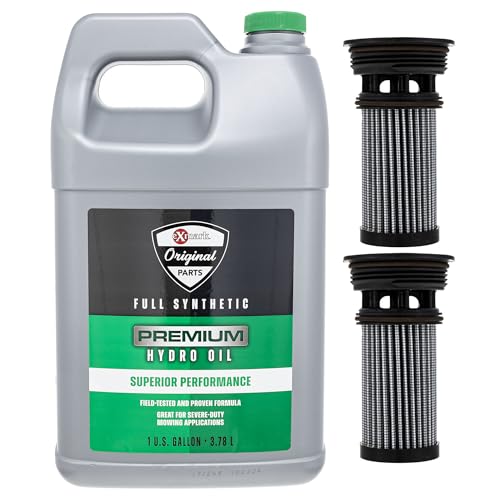 Exmark Hydraulic Oil 1 Gallon and Filter Kit Lazer Z AS E S X Z Series Next Lazer Z ASX 116-1218 116-0164