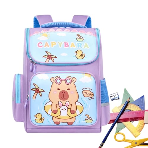 Sac à dos capybara mignon le cadeau scolaire idéal pour fille et garçon