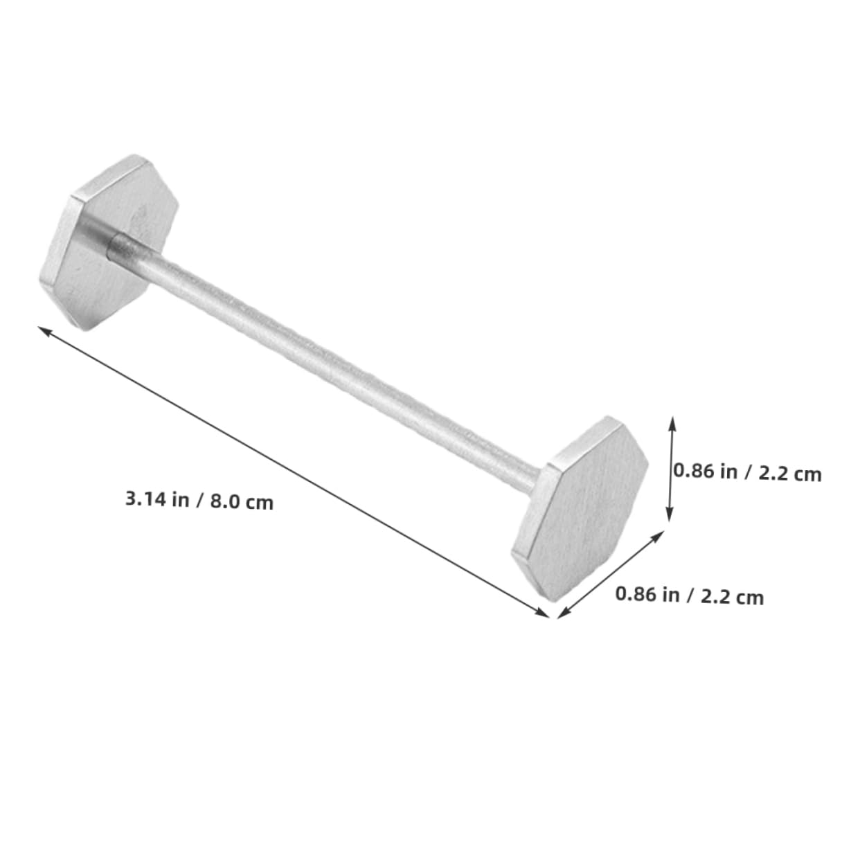 LALADEFIEE 2pcs Stainless Steel Chopstick Holder Practical Chopstick Holder Desktop Spoon Holder Chopsticks Stand Funny Chopstick Rest Kitchen Tabletop Spoon Rest Tableware Rest Stand Silver