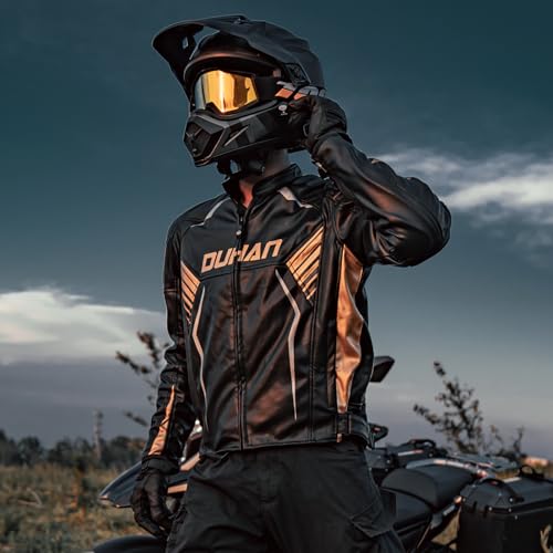 DUHAN 3-in-1 Waterproof Riding Jacket