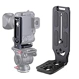 DSLR Camera L Bracket Vertical Horizontal Switching Tripod Head Quick Release Plate Arca Swiss Compatible with Digital DSLR Camera Stabilizer Tripod Monopod Canon Nikon Sony DJI Osmo Ronin Zhiyun