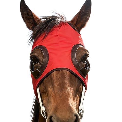 Anteojeras Oculares para Caballos,Anteojeras De Malla Ventilada A Prueba De - para Caballos | para Competición Ecuestre Entrenamiento Equitación Al Aire Libre Deportes Ecuestres