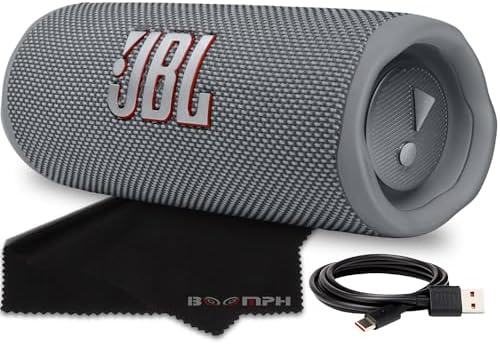 JBL Flip 6 Portable Bluetooth Wireless Speaker, IP67 Waterproof a...