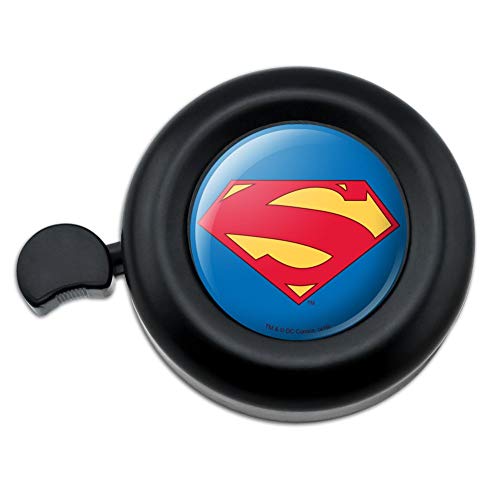 GRAPHICS & MORE Superman New 52 Shield Logo Bicycle Handlebar Bike Bell