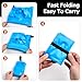 Criyar 1 Pack Foldable Shopping Bag, Waterproof Reusable Grocery Bag Holder,Tote Bags Nylon Bags(Red)