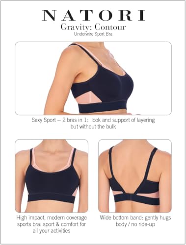 Natori Women's Gravity Contour Underwire Sports Bra4