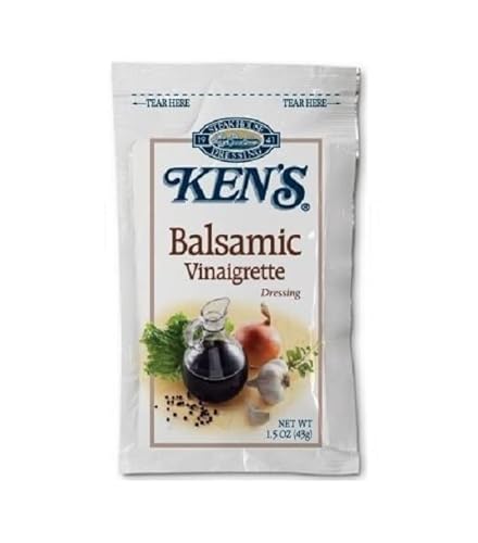 Ken's Balsamic Vinaigrette Salad Dressing Packets 1.5 Ounce Pouch (Pack Of 15) #TOP2