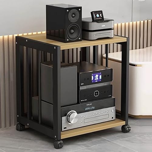 HiFi o Armadietto, Torre Regolabile con Ripiani Aperti, Le Ste