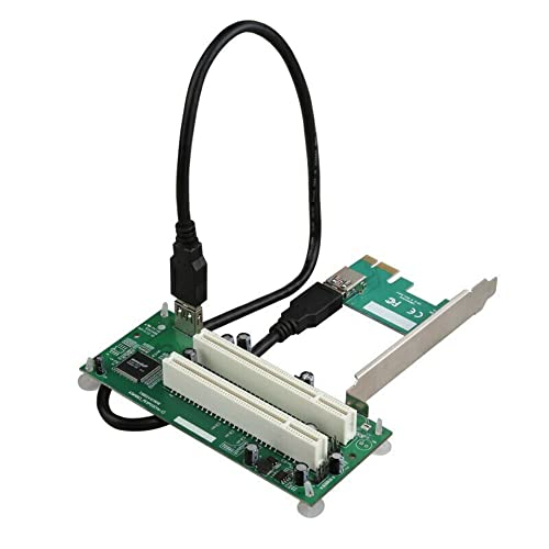 Adaptador PCIe a Tarjeta de Expansión de Ranura Dual Pci estable