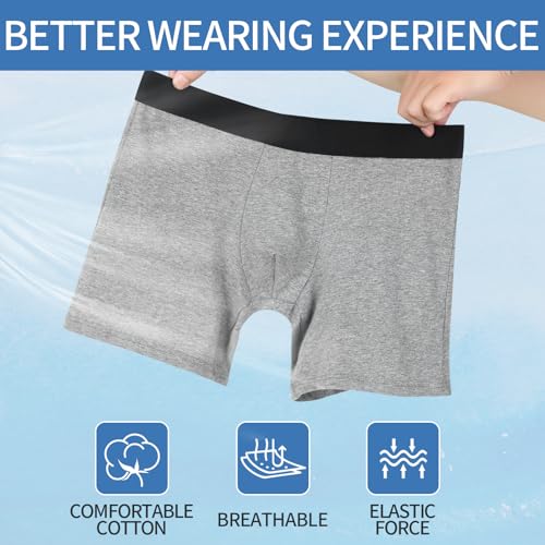 60 Packs Mens Cotton Boxer Briefs Underwear Bulk Assorted Size and Color Multipacks for Men Shelter Donation Homeless3