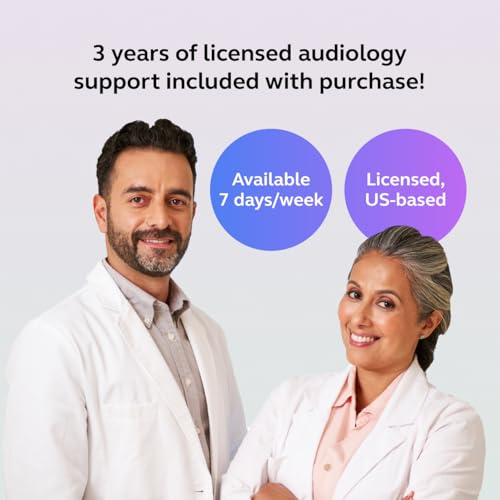 Jabra Enhance Select 700 Clinic-Quality OTC Hearing Aids, Licensed Audiology Services Included, Bluetooth LE Audio & Streaming for iOS/Android, Nearly Invisible & Comfortable, Sand