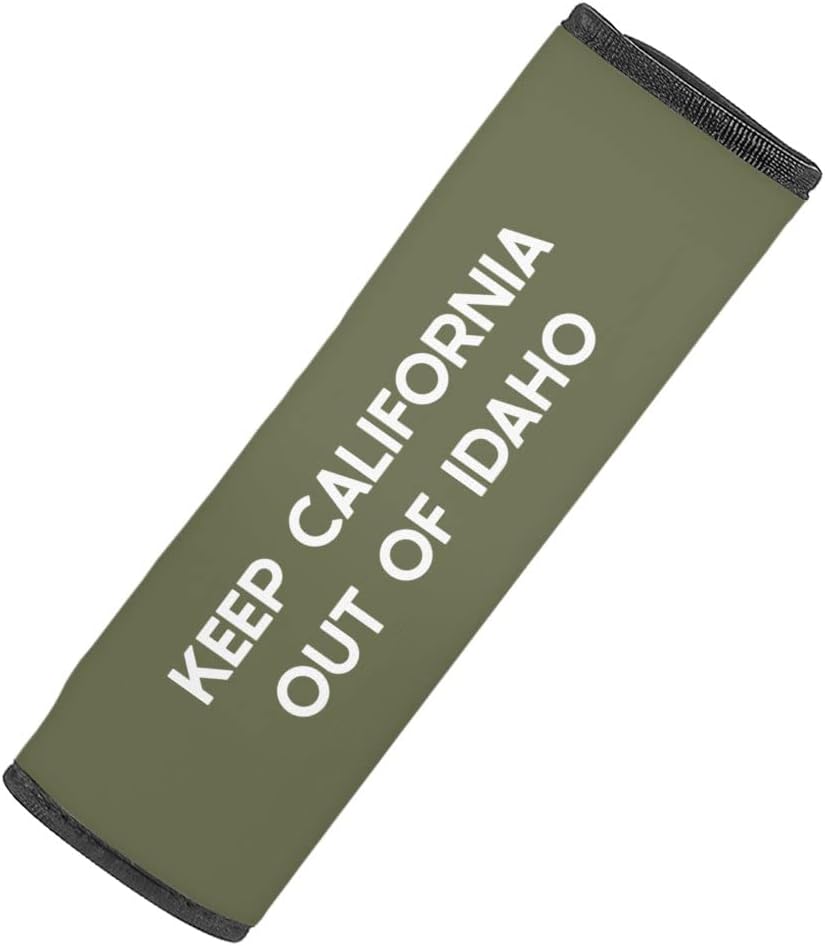 California Car Seat Belt Pads - Quote Seat Belt Cover - Cool Seat Belt Cover