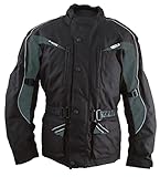 ­ lange Motorradjacke aus Kodra 500 D mit Protektoren