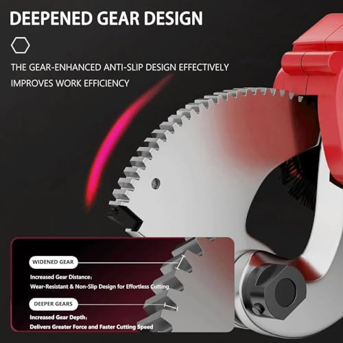Cortadores de cables inalámbricos eficientes con capacidad de 65 mm 3